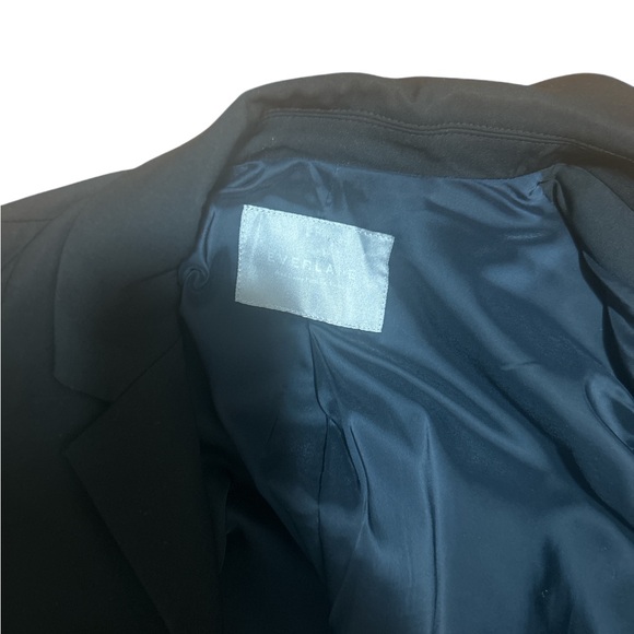 Everlane One Button Blazer Women’s Black Tailored Work Jacket Size 4 - Picture 5 of 8
